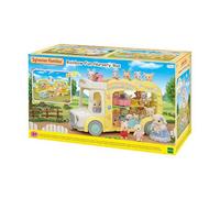 Sylvanian Families - 5744 Rainbow Fun Nursery Bus - Dollhouse Playsets
