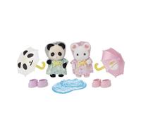 Sylvanian Families - 5748 Nursery Friends - Rainy Day Duo - Dollhouse Playsets