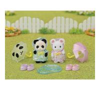 Sylvanian Families - 5748 Nursery Friends - Rainy Day Duo - Dollhouse Playsets
