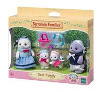 Sylvanian Families - 5759 Robben Familie, Tierfigur, detailreiches Spielzeug für