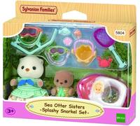Sylvanian Families - Sea Otter Sisters-Splashy Snorkel Set- 5804