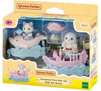 Sylvanian Families - 5820 Amusement Park Ride Set -Ride the Waves- Dollhouse Playsets