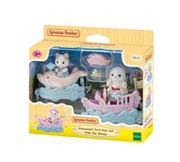 Sylvanian Families - 5820 Amusement Park Ride Set -Ride the Waves- Dollhouse Playsets, Centre