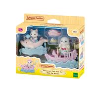 Sylvanian Families - 5820 Amusement Park Ride Set -Ride the Waves- Dollhouse Playsets, Centre