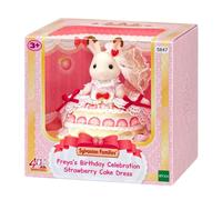 Sylvanian Families 5847 Freya's Birthday Celebration Strawberry Cake Dress