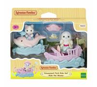Sylvanian Families - 5820 Amusement Park Ride Set -Ride the Waves- Dollhouse Playsets