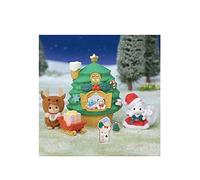Sylvanian Families - 5822 Baby Santa's Christmas Tree House - Dollhouse Playsets
