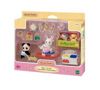 Sylvanian Families Baby's Toy Box- Snow Rabbit and Panda