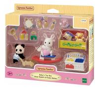 Sylvanian Families Baby's Toy Box - Snow Rabbit & Panda Babies