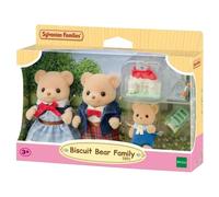 Sylvanian Families Biscuit Bear Family Dollhouse Playset Wooden Toy 3+