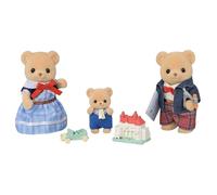 Sylvanian Families - Biscuit Bear Family - Dollhouse Playsets 5851