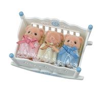 SYLVANIAN Families Biscuit Bear Sleepy Triplets 5866