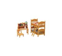 Sylvanian Families Children's Bedroom Set - dollhouse furniture 5338