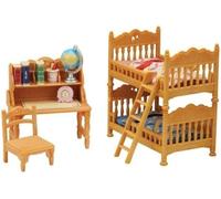 Sylvanian Families Children's Bedroom Set - dollhouse furniture 5338