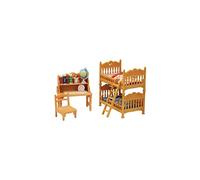 Sylvanian Families Children's Bedroom Set - dollhouse furniture 5338