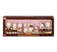 Sylvanian Families Chocolate Rabbit Family Anniversary Set for Ages 3+