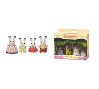 Sylvanian Families Chocolate Rabbit Family & Hedgehog Family