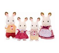 Sylvanian Families Chocolate Rabbit Family Modern