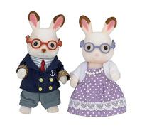 Sylvanian Families Chocolate Rabbit Grandparents - dollhouse playset 5190