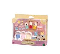 Sylvanian Families Chocolate Rabbit Triplets Care Set One Colour