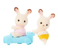 Sylvanian Families Chocolate Rabbit Twins