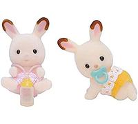 Sylvanian Families Chocolate Rabbit Twins