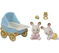 Sylvanian Families Chocolate Rabbit Twins Set - dollhouse playset 5432