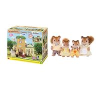 Sylvanian Families - Country Tree School & Walnut Squirrel Family