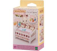 Sylvanian Families Crib with Mobile - dollhouse furniture 5534