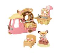 Sylvanian Families Dip Dip Donuts Wagon With Deer Mother Primrose Figure - Board Game