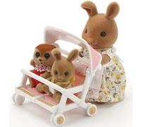 Sylvanian Families Double Pushchair Sylvanian Families Multicolor