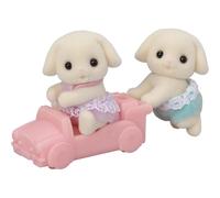 Sylvanian Families - Flora Rabbit Twins 2 Dolls