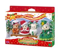 Sylvanian Families 5710 Happy Christmas Friends - Dollhouse Playsets, Brown
