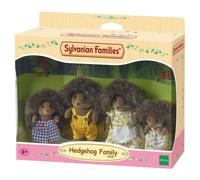 Sylvanian Families Hedgehog Family - dollhouse playset 4018, Brown