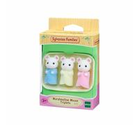 Sylvanian Families 5337 Marshmallow Mouse Triplets, dollhouse playsets