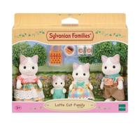 Sylvanian Families Latte Cat Family