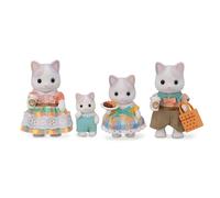 Sylvanian Families Latte Cat Family