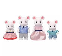 Sylvanian Families - Marshmallow Mouse Family - Dollhouse playset