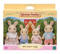 Sylvanian Families Kids Milk Rabbit Family Toy Set
