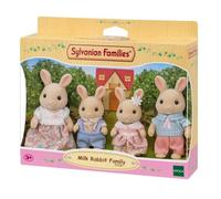 Epoch Sylvanian Families Milk Rabbit Family Figures Pink Kids