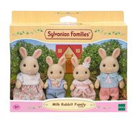Sylvanian Families Milk Rabbit Family 5706 All the figures' arms and legs can 3+