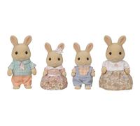 Sylvanian Families Kids Milk Rabbit Family Toy Set