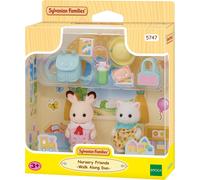Sylvanian Families Nursery Friends Walk Along Duo Rabbit & Cat Babies 5747