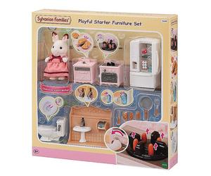 Sylvanian Families Playful Starter Furniture Set Natural