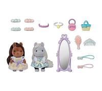 Sylvanian Families Pony Friends Set Silver