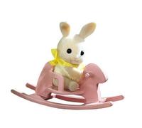 Sylvanian Families - Beagle Dog on a Rocking Horse