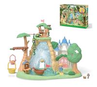 Sylvanian Families Secret Forest Falls Husky Baby Adventure Playset 5761