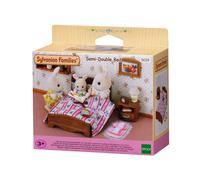 Sylvanian Families Semi-Double Bed - dollhouse furniture 5019