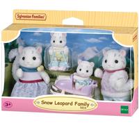 Sylvanian Families Snow Leopard Family Set #5814 - Rare Collectible Toy