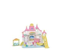 Sylvanian Families Sunny Castle Nursery With The Little Flora Rabbit Baby Figure Ciel One Colour